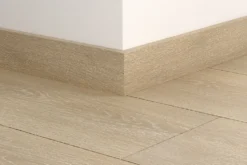 Sokkellist laminat 12x58 mm Select Beige Oak dekor 04750
