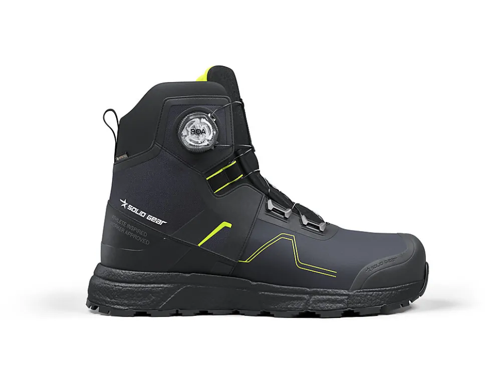 Solid Gear Revolution 2 GTX MID vernesko sort/grønn str 36