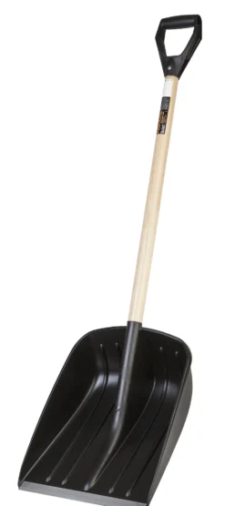 Solid snøskuffe plast