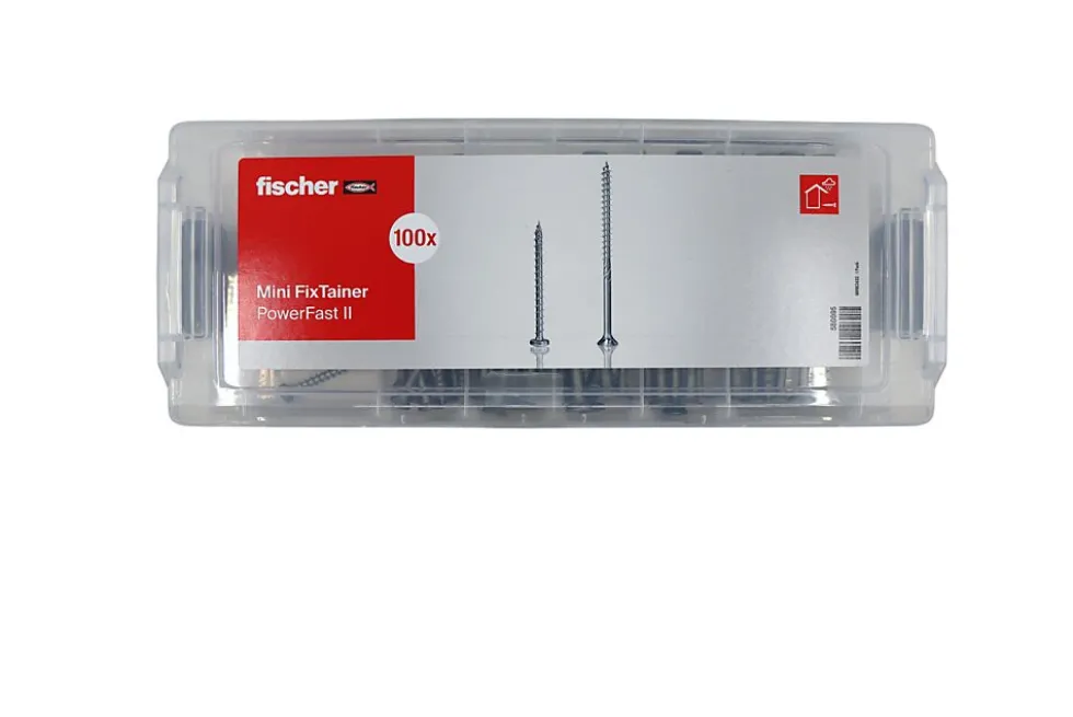 Sortimentsboks Powerfast II skruer m/senkhode