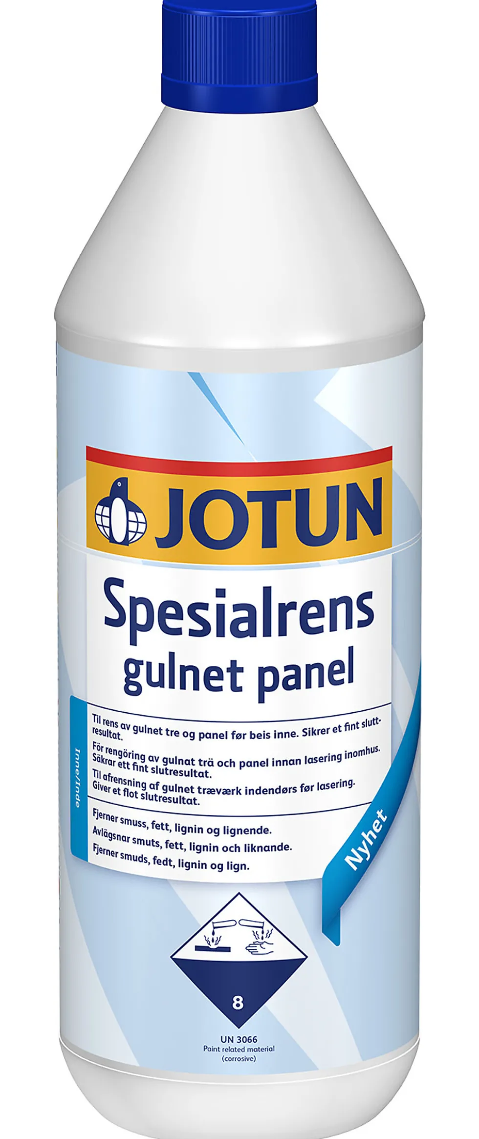 Spesialrens gulnet panel 1 liter
