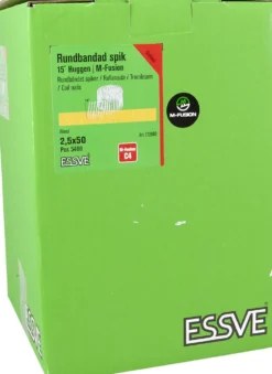 Spiker coil 15gr 2,5x50 m-fus -5400 15 grader huggen trådbåndet rustbeh