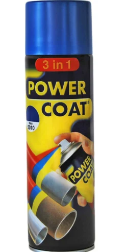 Spraymaling powcoat 3in1 5010 gentianablå