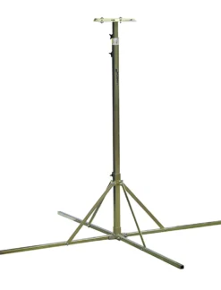 Stativ for lyskaster med festeplate galvanisert