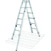 Stige justerbar 2,4m z600 vario zarges. Med 4 regulerbare ben