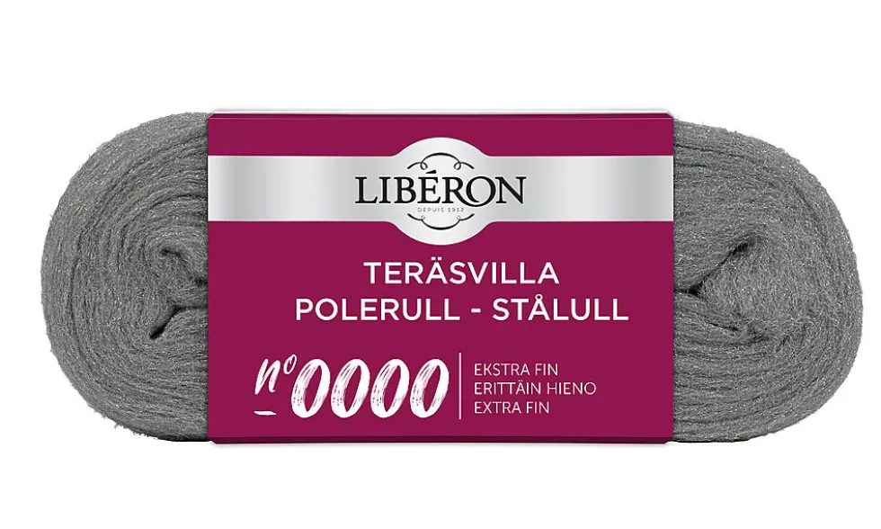 Stålull polerull 100 gram nr 0000