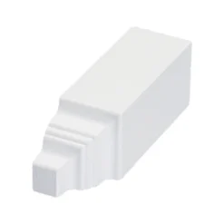 Takkloss utvendig 33x33x120 mm hvitmalt A4 stk
