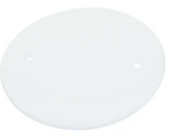 Taklokk 100 mm slett hvit