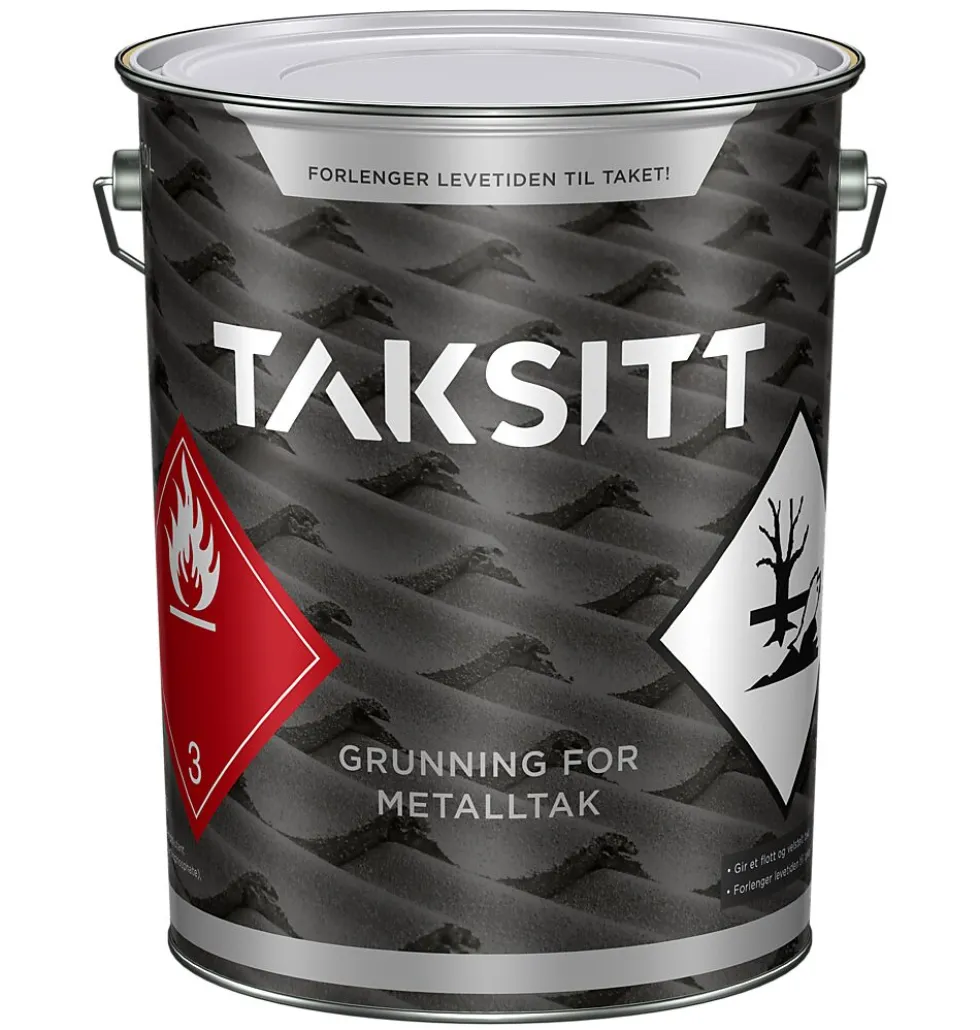 TakSitt grunning for metall tak 10 liter