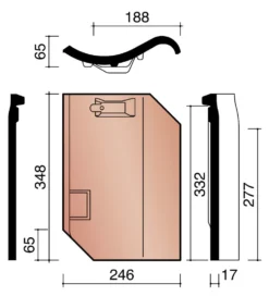 TAKST TEG NORMAL VICT 451 POTTELB TAKTEGL VICTORIAN P451