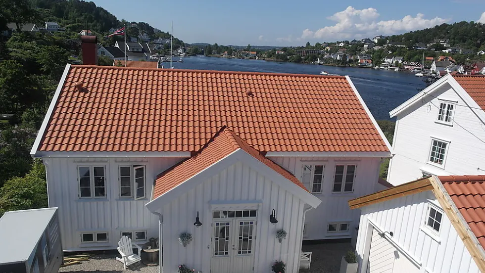 Taktegl melodie naturrød