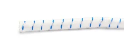 Tau elastisk 6 mm hvit/blå 10 m