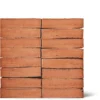 Teglstein massiv ew2207 rød bløtstrøken 228x108x54