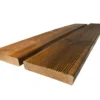 Terrassebord royalimpregnert brun furu rillet 28x145 mm