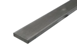 Terrassebord royalimpregnert grå furu Uno rillet 28x120 mm