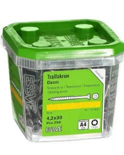 Terrasseskr classic 4,2x30 a4 a4-250 a4 syrefast stål