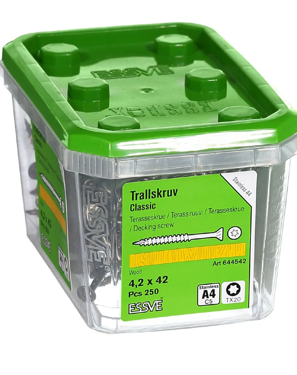 Terrasseskrue classic 4,2x42 250 stk