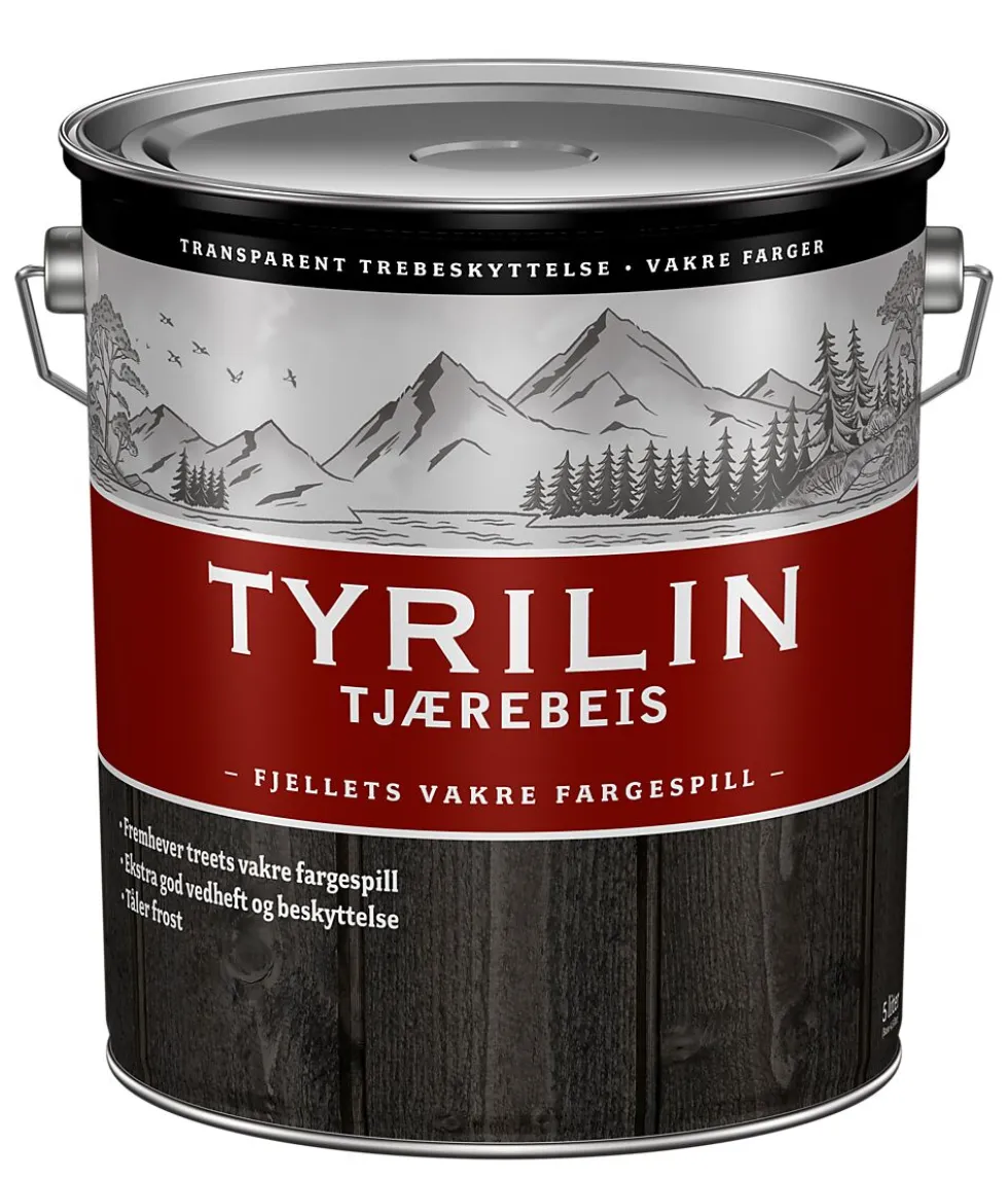 Tjærebeis 16 mørk 5 liter