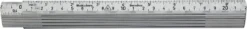 Tommestokk alum a61-2-10 metris/tomme hultafors
