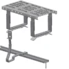 Topp platå tp f-230 sort ral 9005