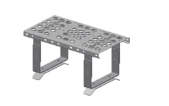 Topp platå tp p-230 sort ral 9005