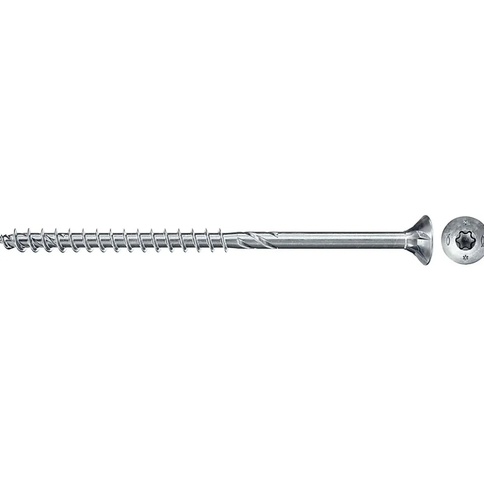 Treskrue innvendig senk TX25 5x90 mm 600 stk