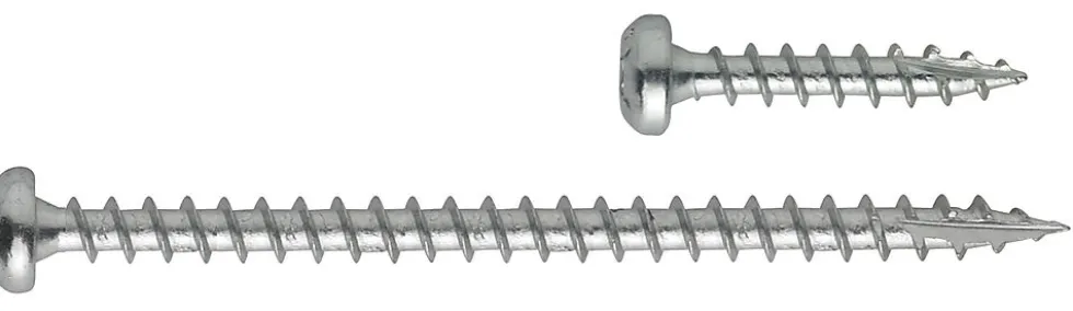 Treskruer elforsinket panhode 4x40 mm 18 stk