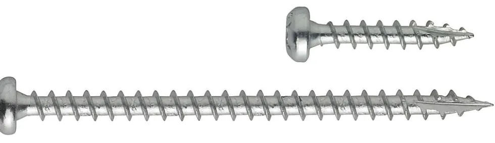 Treskruer elforsinket panhode 4x40 mm 18 stk