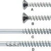 Treskrue senk elf 4,5x80 nkt eske a200 tx20