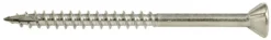Treskrue utv a4 t25 5,0x80 a700 senk fiberkutt delgjenget