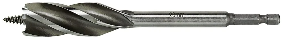 Trespiralbor fireskj 3/8 28mm