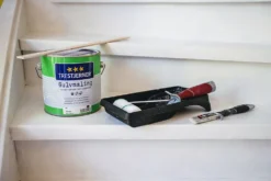 Trestjerner gulv bl hvit 3l gulvmaling blank