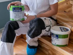 Trestjerner gulv bl hvit 0,75lgulvmaling blank