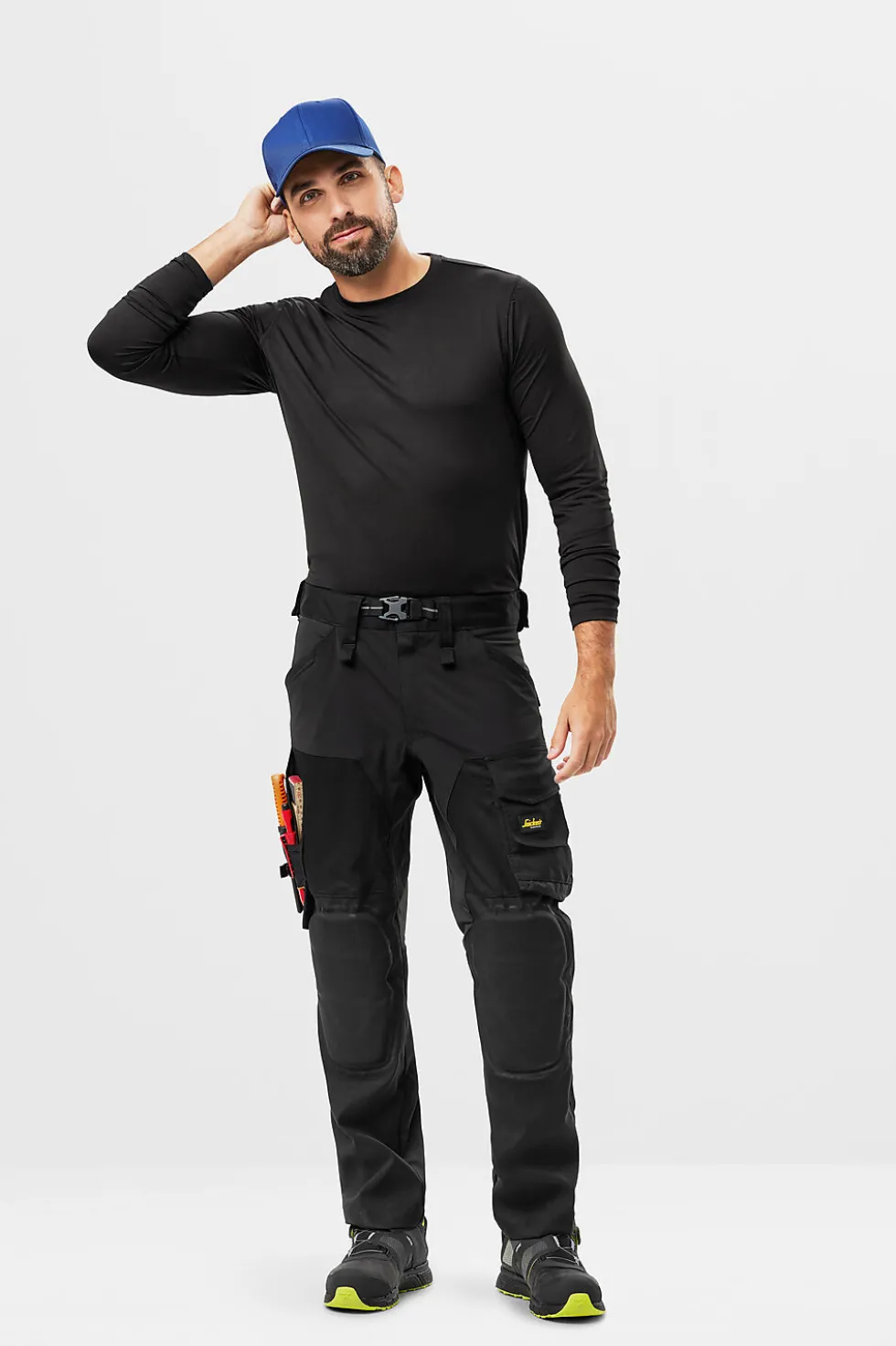 Trøye 2411 sor s snickers workwear