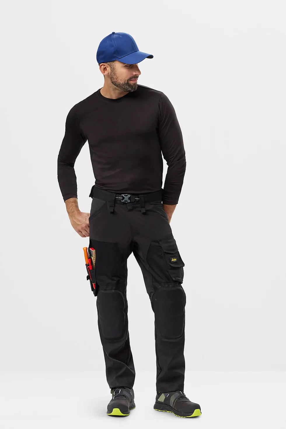 Trøye 2411 sor s snickers workwear