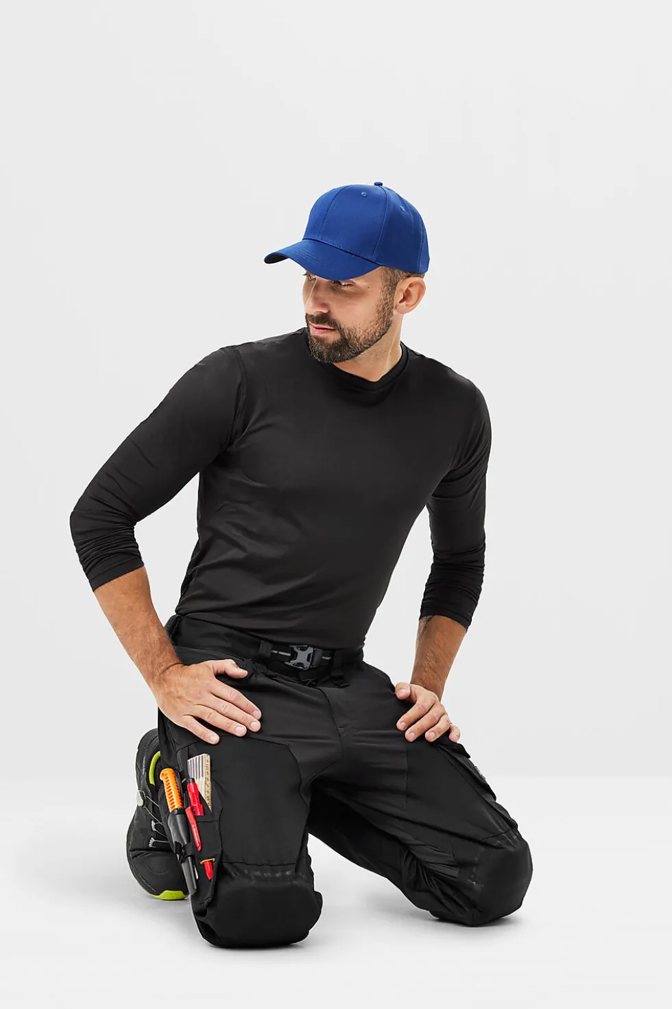 Trøye 2411 sor s snickers workwear