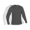 T-skjorte l erm l10011 svart 3xl svart teknisk air t long