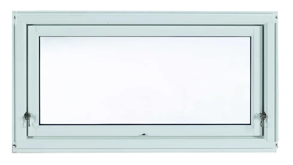 Uldal vindu th 5x11 uv 2,7 hvit karm 115mm, 2l.glass