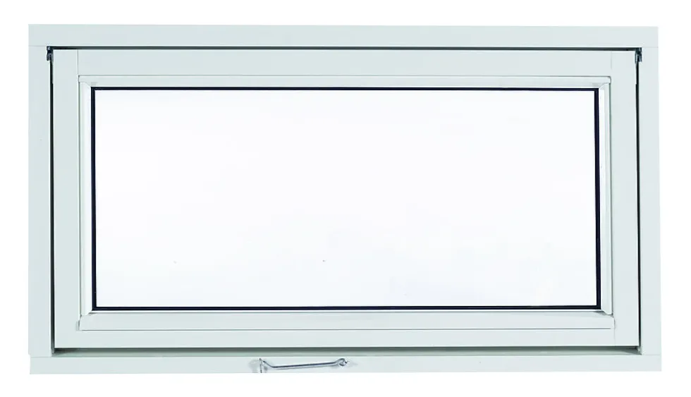 Uldal vindu th 5x11 uv 2,7 hvit karm 115mm, 2l.glass