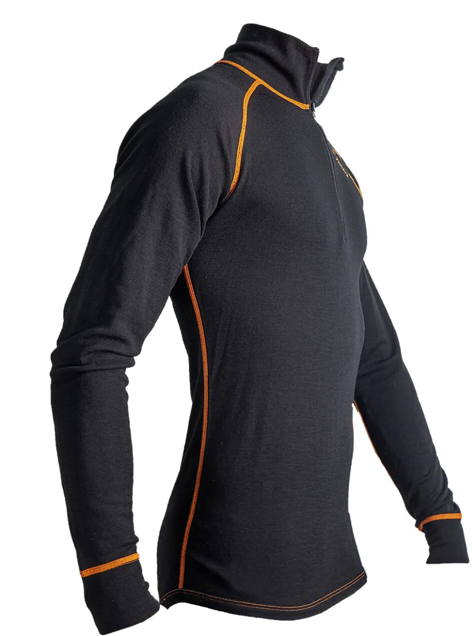 Ulltrøye performance half zip M