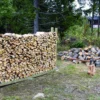 Vedlagringsstativ brakett