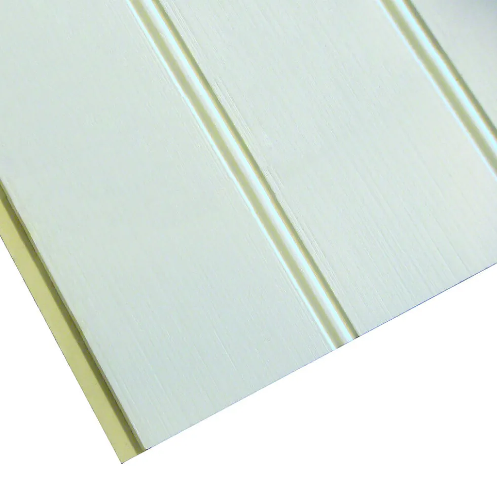 Veggplate focus MDF perlestaff 11x620x2390 mm hvit