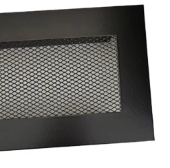 Ventilrist smij flat enk sort 75x240mm (114x285mm)
