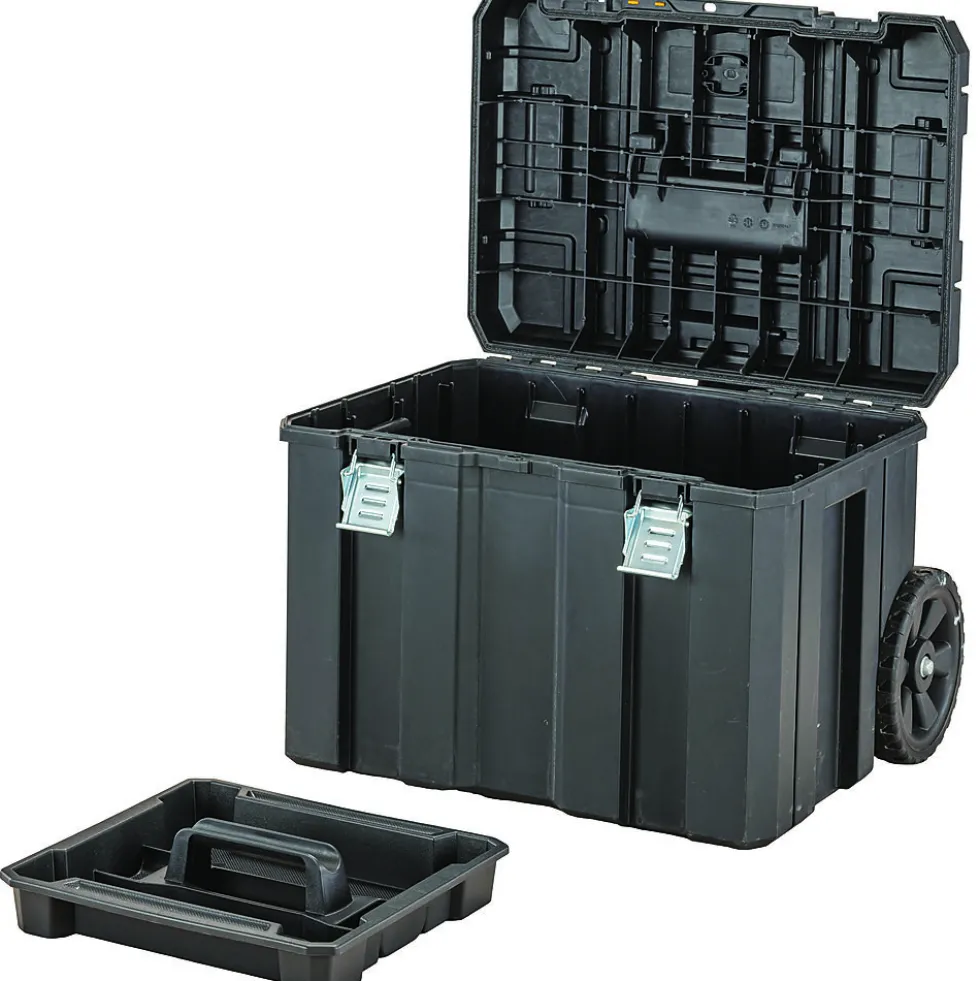 Verktøykasse med hjul dwst83347-1 mål 512x512x635 mm