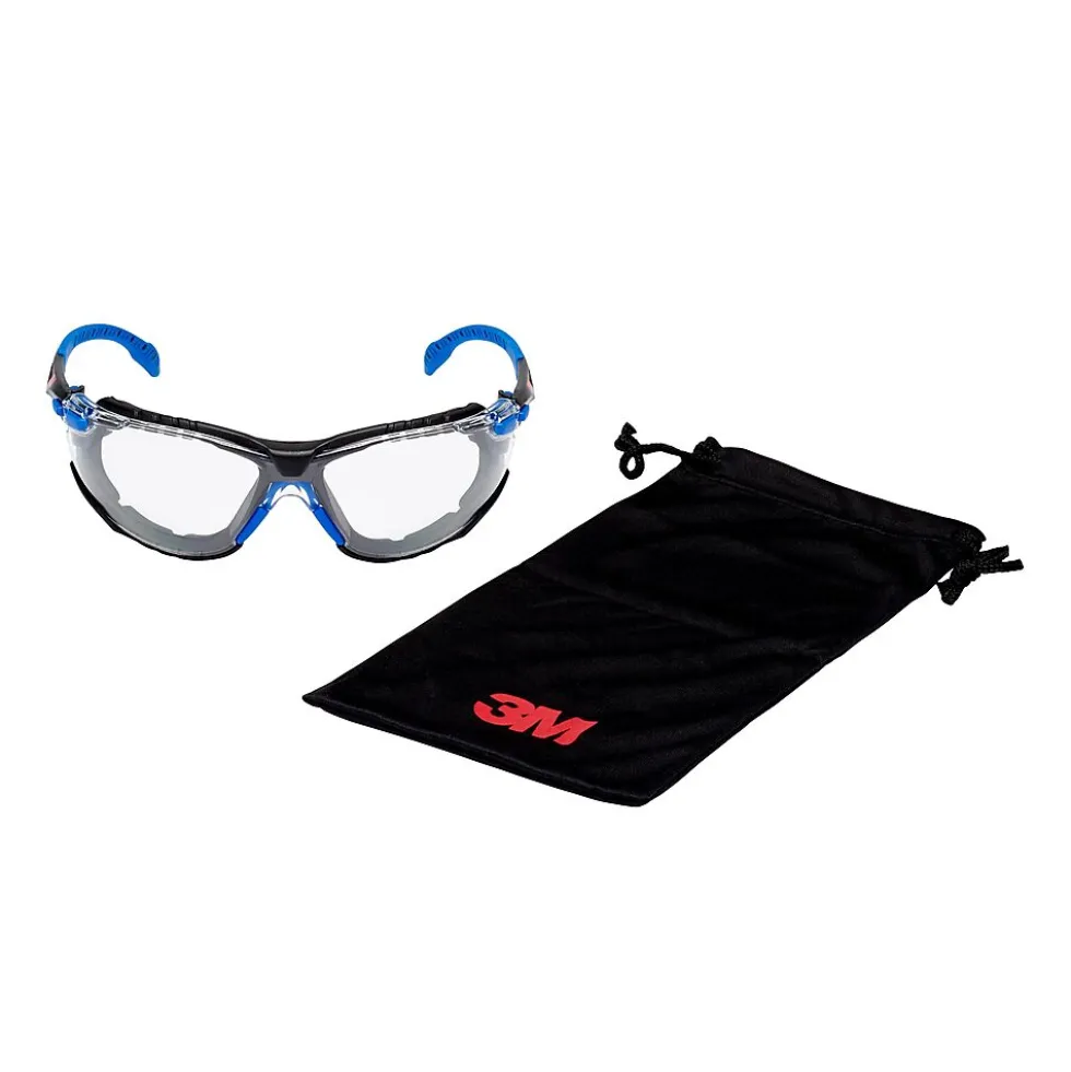 Vernebrille antidugg blå/sort