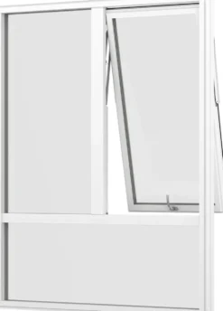 Vindu fk 96 (1,2) 9x12 fastkarm tre hvit