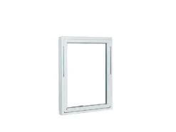 Vindu toppsving med ventil 690x690 mm hvit