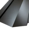 Vinkelrenne hardcoat sort stål 2 meter