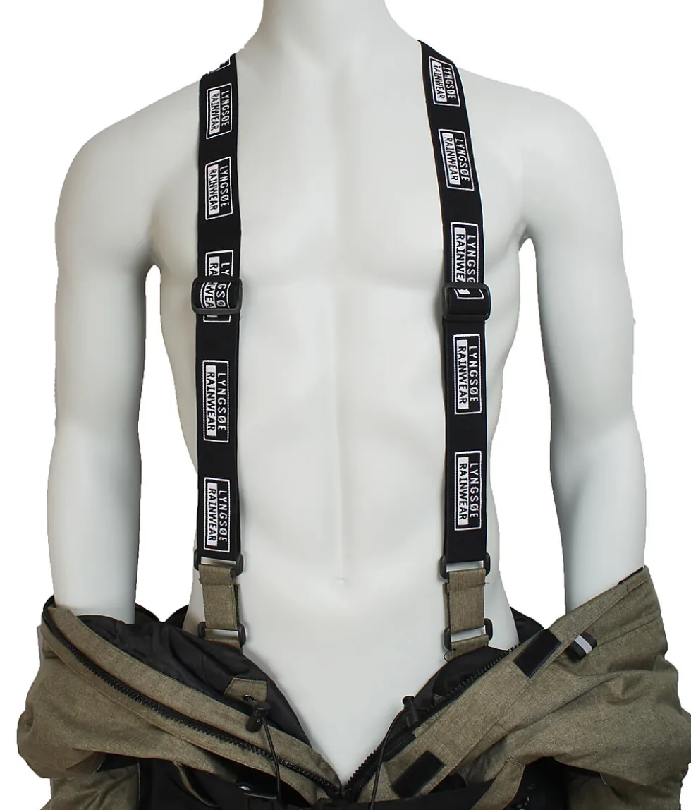 Vinterdress vanntett oliven sort 5XL