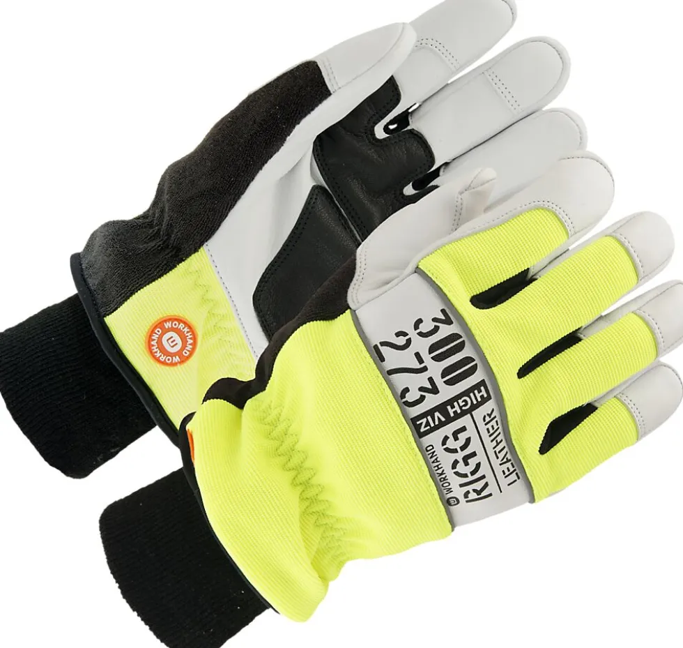 Vinterhanske workhand 300273 10 rigg leather